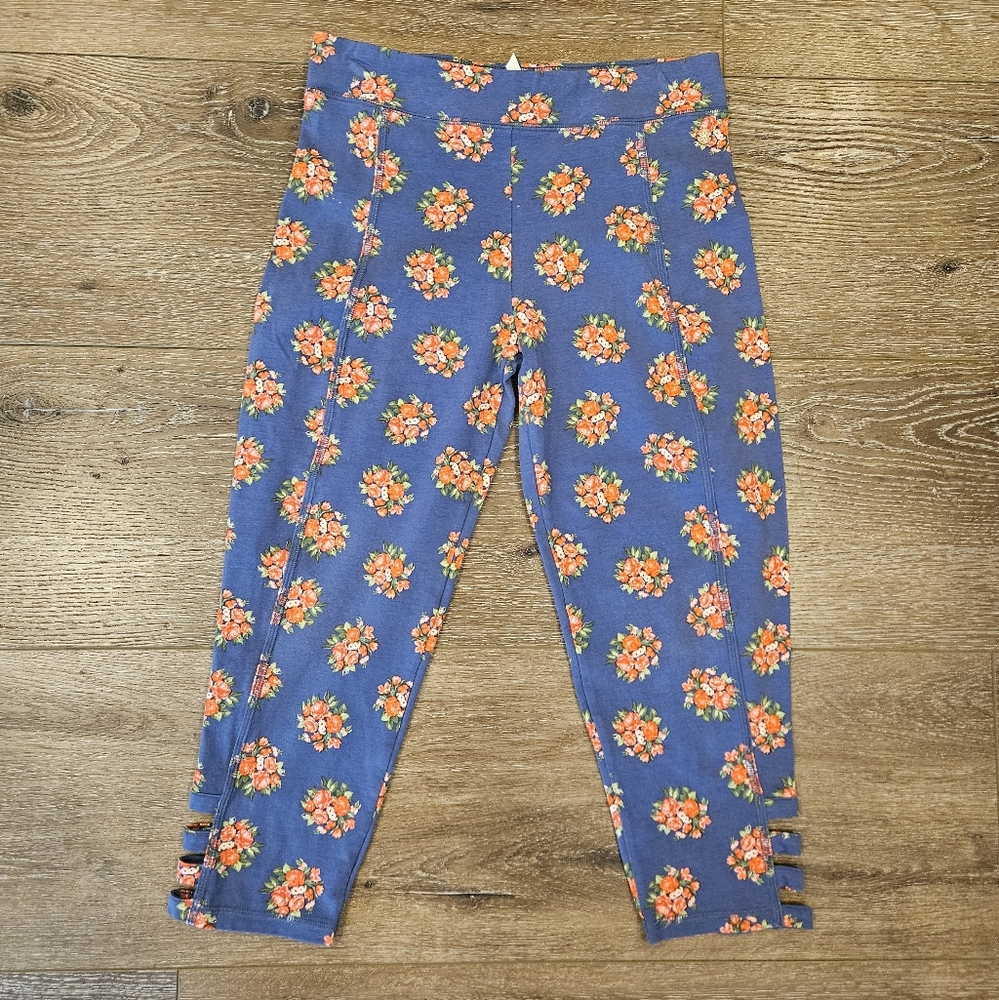 Matilda Jane Floral Pleggings Capri Leggings
